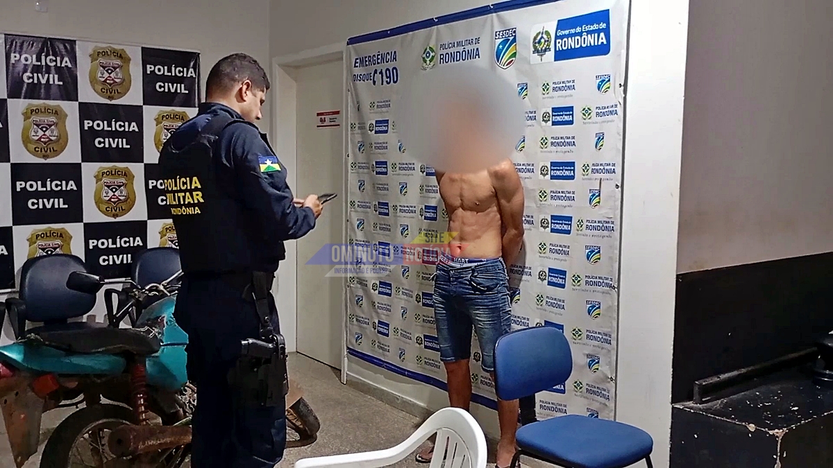 Homem é preso após invadir casa, ameaçar e tentar enforcar ex-companheira em Monte Negro