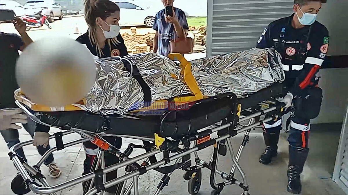 Trabalhador sofre descarga elétrica e queda durante corte de árvores em Ariquemes