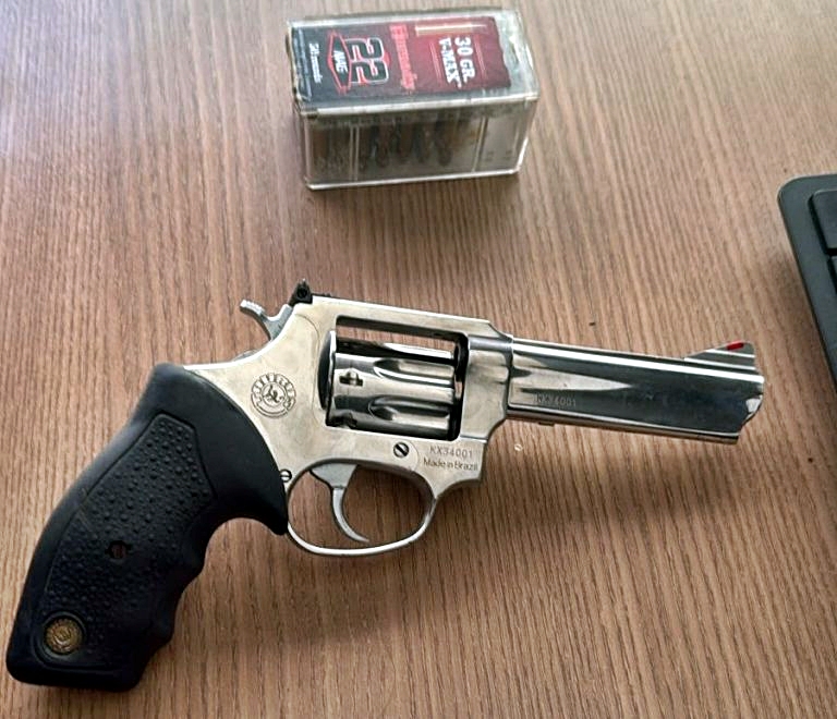 Residência é alvo de ação policial com apreensão de arma