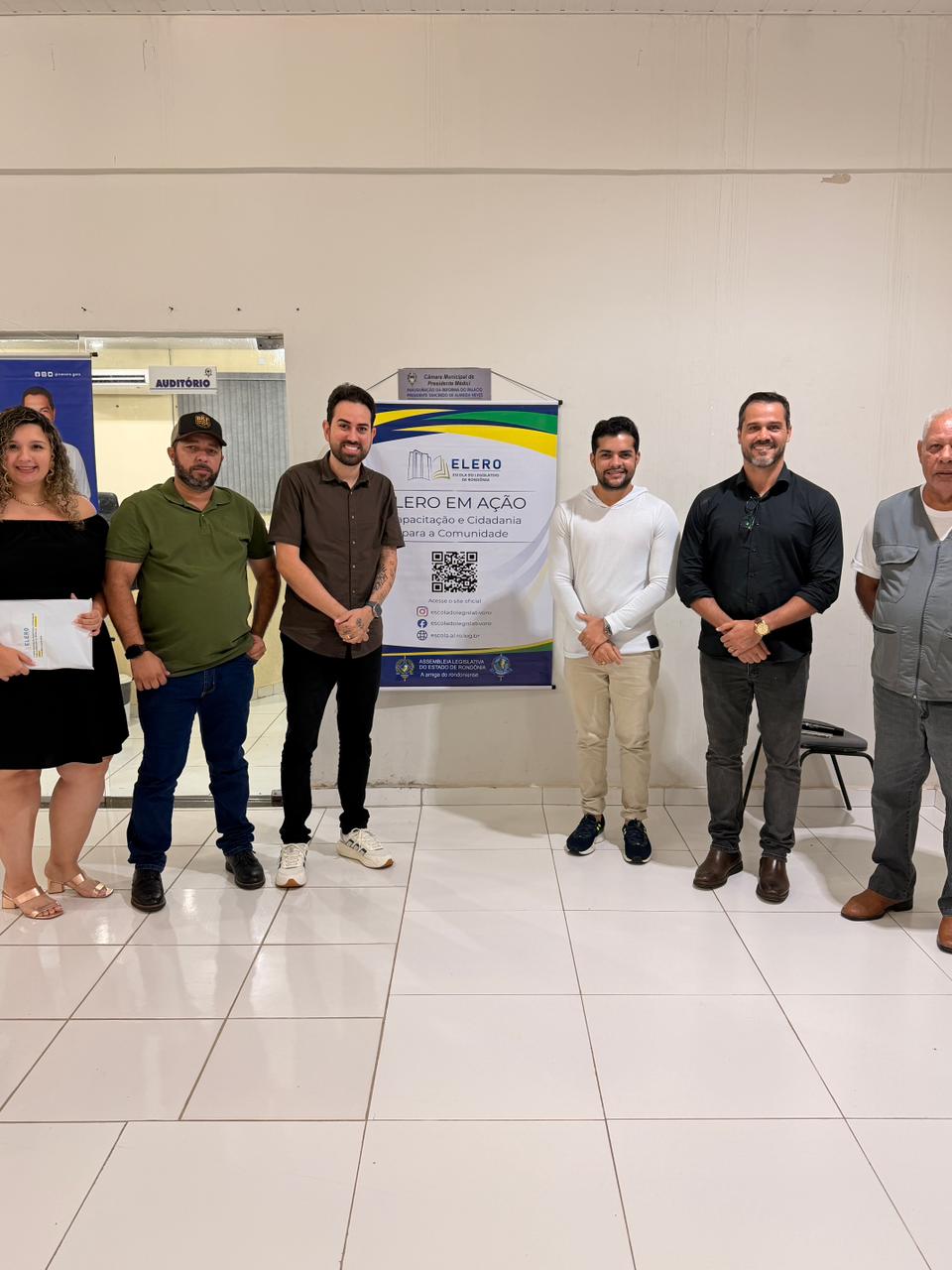 Cássio Gois leva qualificação a Presidente Médici e destaca papel da ELERO na transformação social