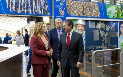 Ministro da Agricultura reforça compromisso com a Embrapa