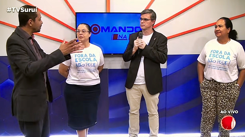 Cacoal mobilizou instituições no Dia D da busca ativa escolar para combater evasão de alunos