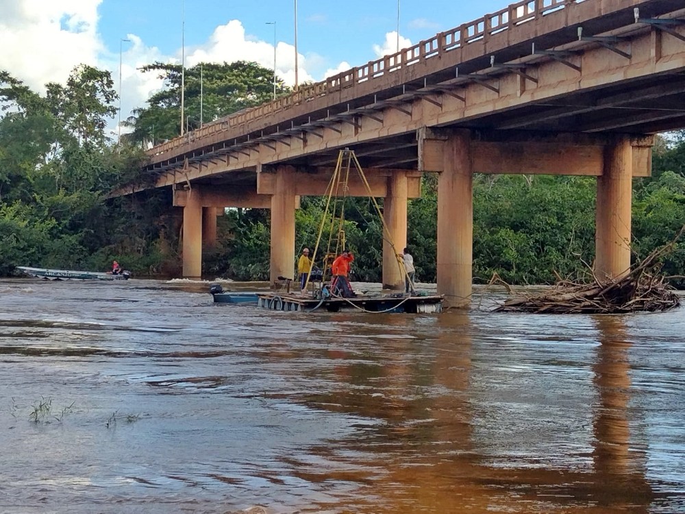 Empresa inicia obras de duplicação da ponte sobre Rio Jaru
