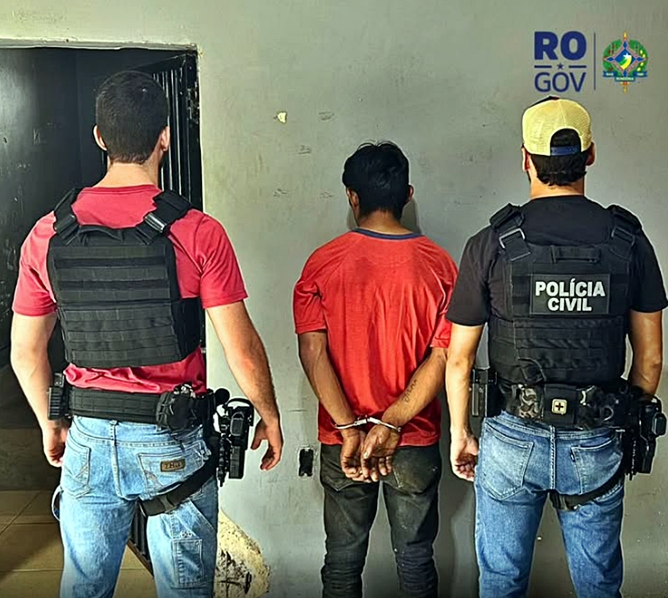 Suspeito de homicídio é preso pela PC em Costa Marques