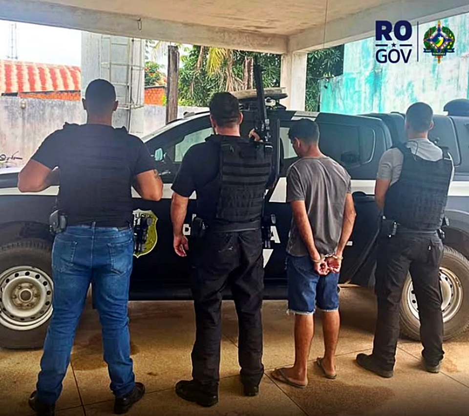 Condenado por estupro de vulnerável é preso pela Polícia Civil em Ariquemes