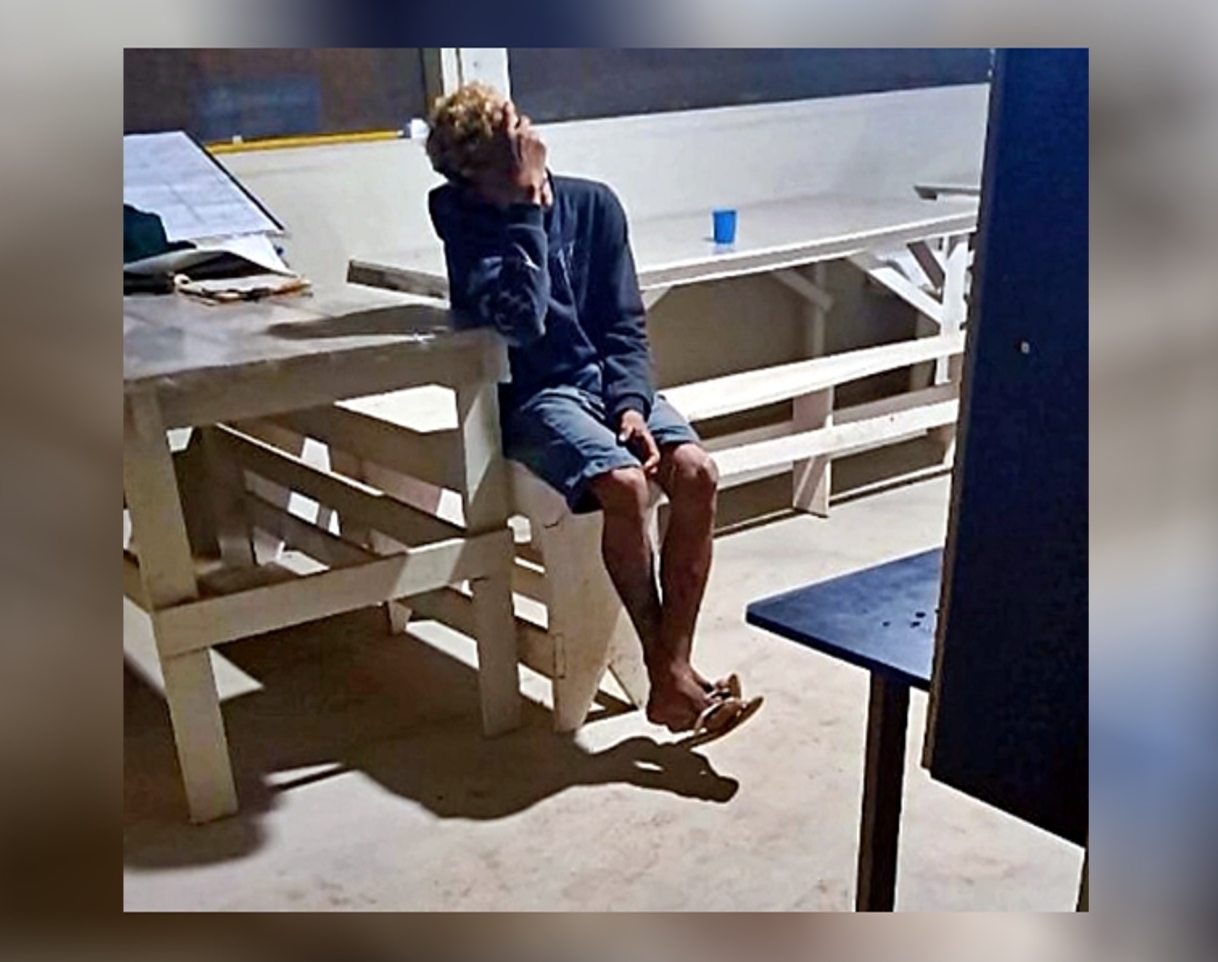 Homem é detido após tentativa de furto em construção na Avenida Afonso Pena, em Cacoal