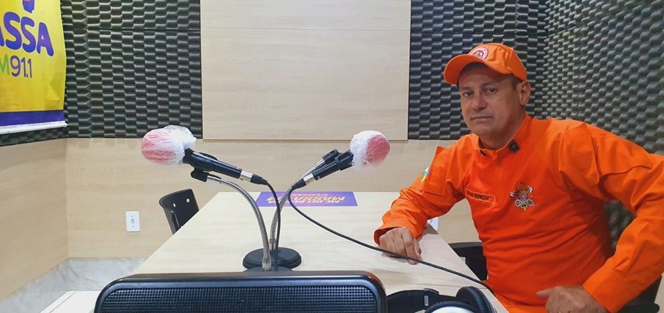 (Áudio) Não há riscos de enchente em Jaru, RO afirma Tenente dos Bombeiros Wionczak