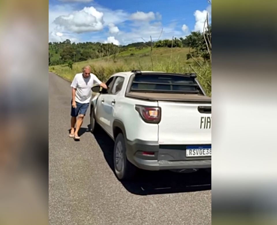 Carro “sobe sozinho” em trecho da RO-464 e intriga motoristas entre Jaru e Tarilândia