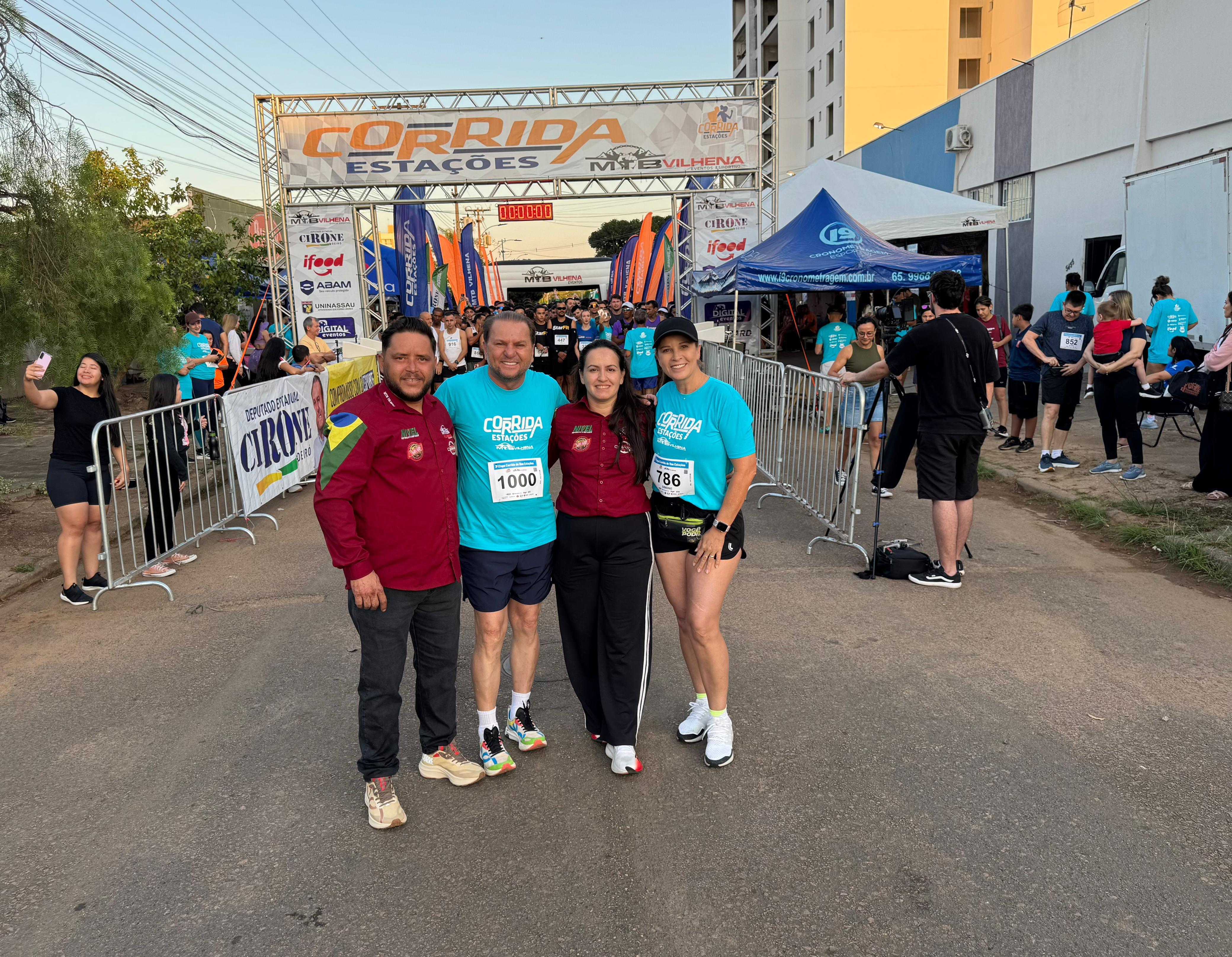 Presidente de associação diz que apoio de Cirone foi decisivo para revolucionar as corridas de rua em RO