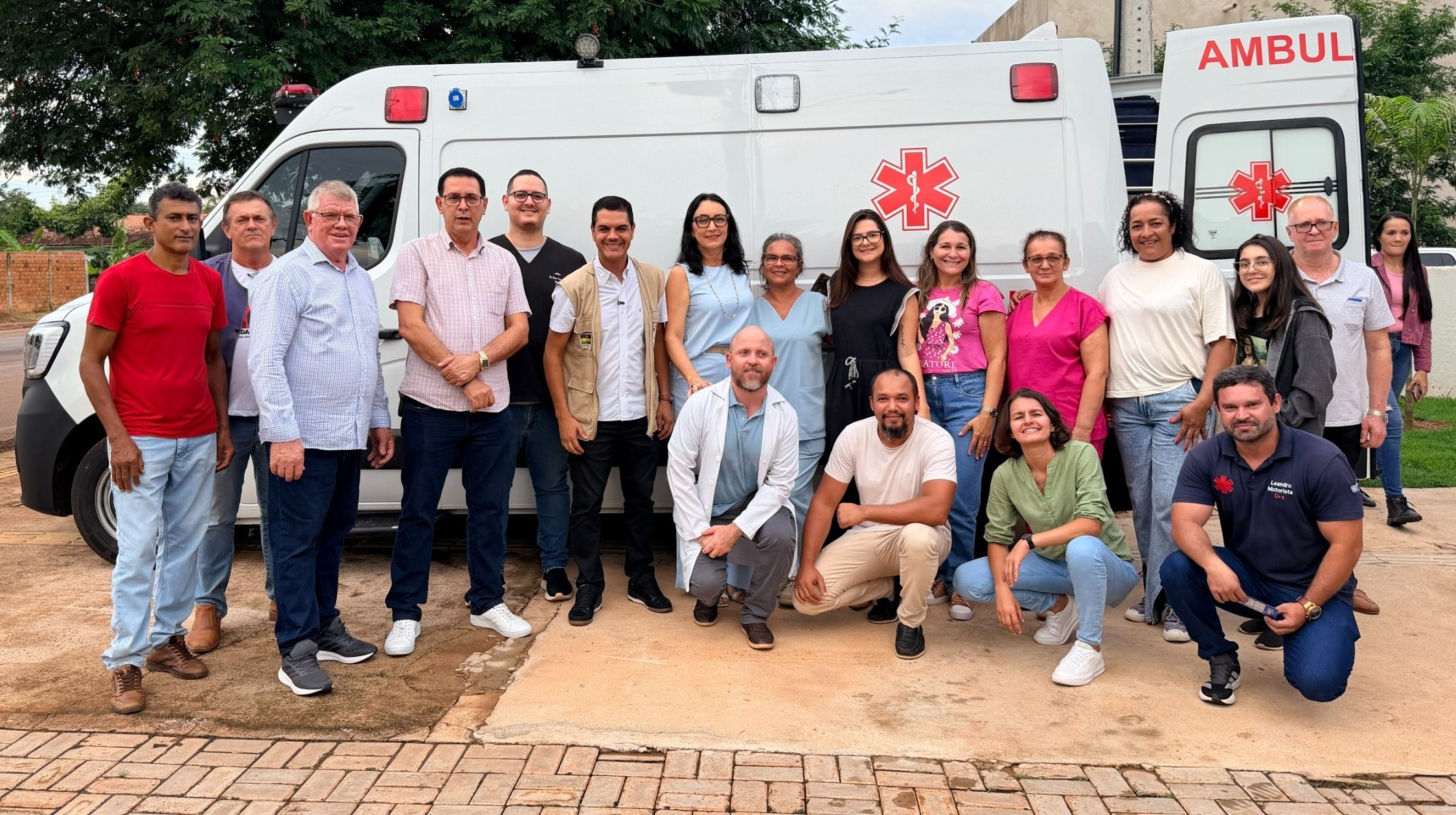 Cássio Gois viabiliza ambulância para distrito de Nova Estrela