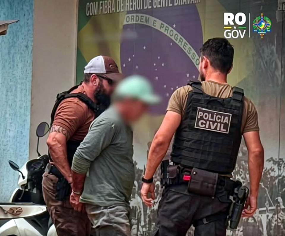 Suspeito de estupro de vulnerável é preso em operação da Polícia Civil em Cujubim