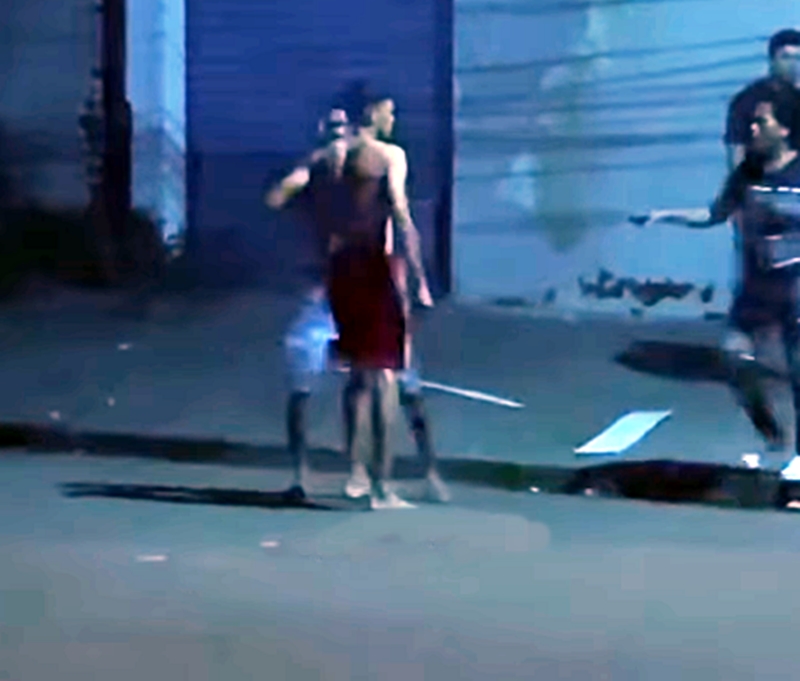 Venezuelanos se agridem e trocam ameaças no Floresta em Cacoal