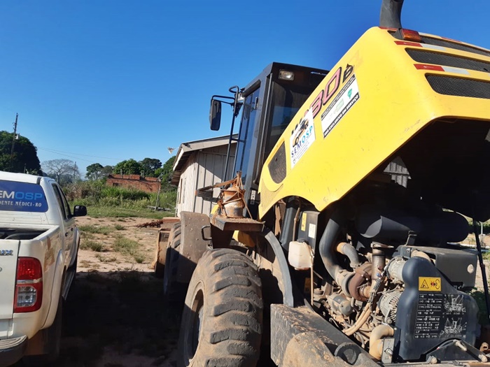 Prefeitura emite Nota de Repúdio pelo furto de módulo de pá-carregadeira da SEMOSP