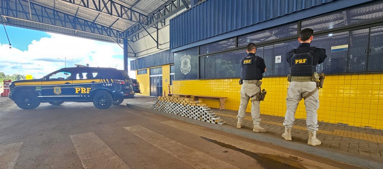 PRF realiza apreensão expressiva de entorpecentes em Vilhena (RO)