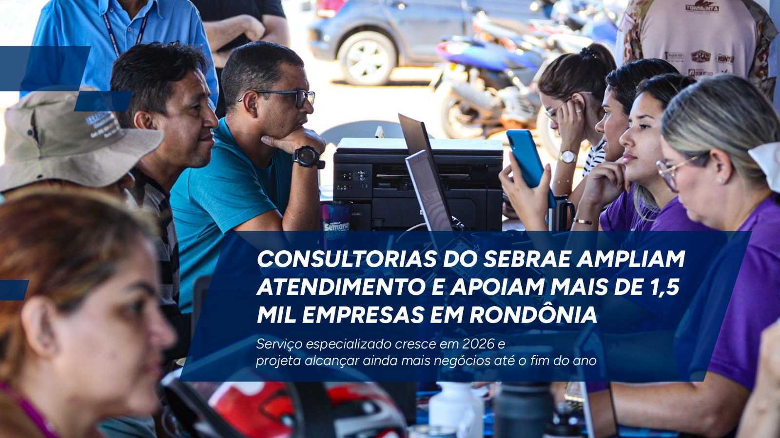 Sebrae amplia consultorias e atende mais de 1,5 mil empresas