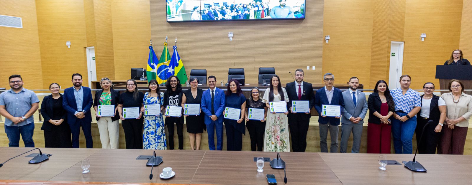 Sessão solene homenageia ostomizados e destaca atuação da AROS em Rondônia