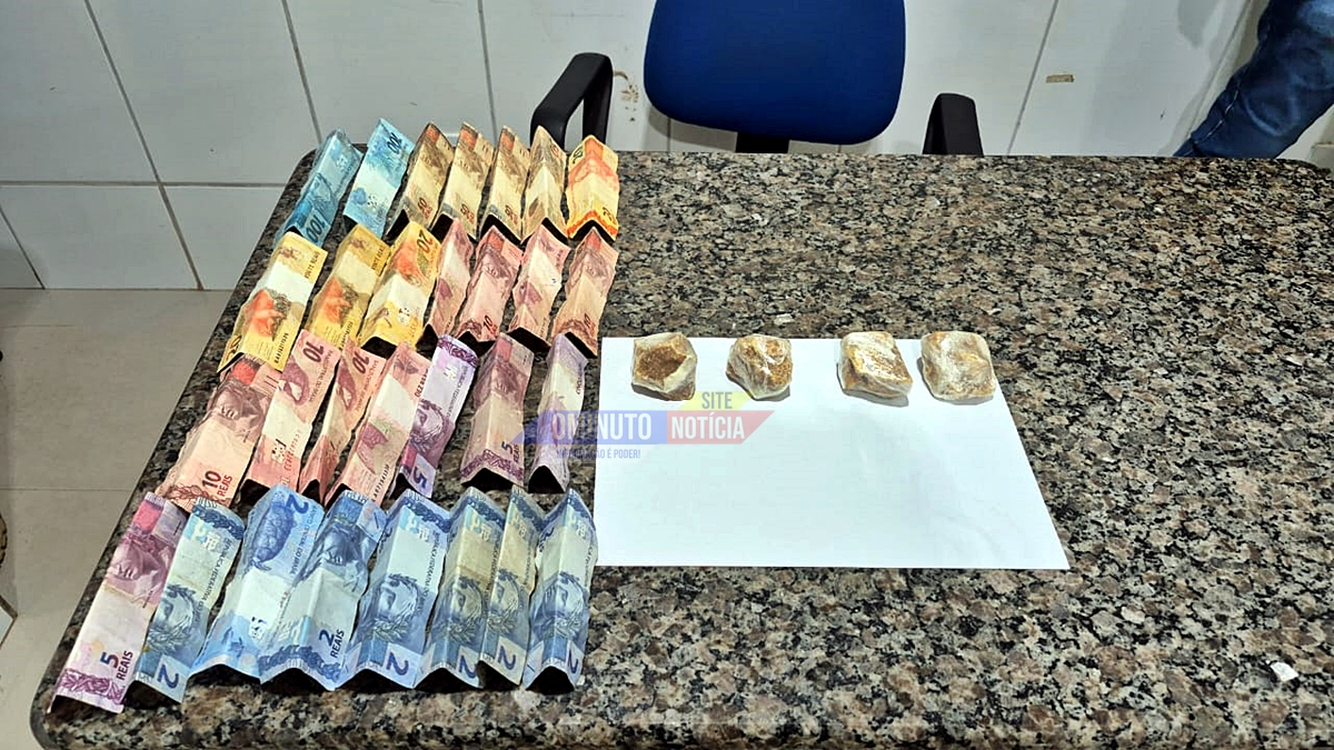Tráfico de drogas em bar termina com prisão em flagrante no bairro Village do Sol, em Cacoal, RO
