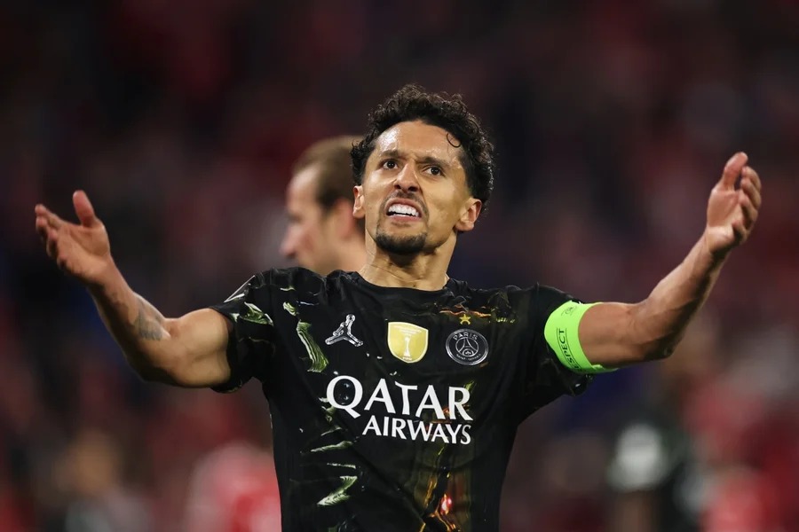 Marquinhos amplia recorde e lidera ranking brasileiro na Champions League