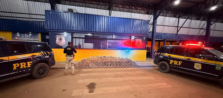 Fiscalização da PRF resulta na apreensão de 270 quilos de drogas em Rondônia