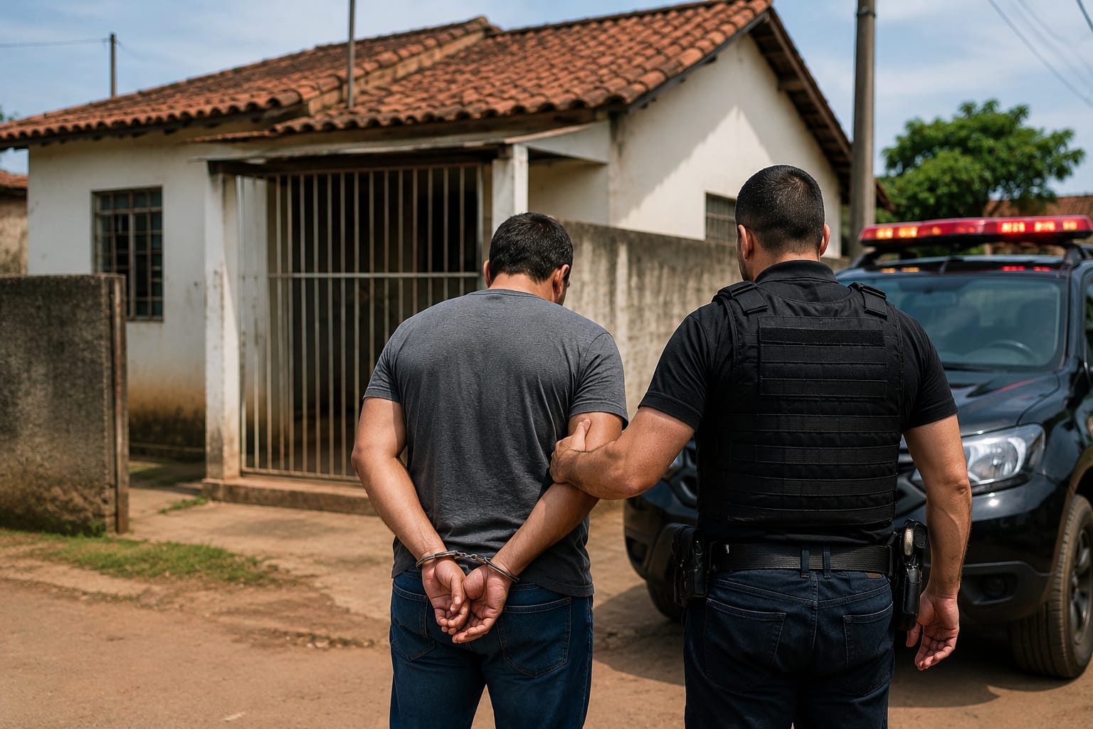 Estelionatário é preso ao tentar vender imóvel no Cristal da Calama