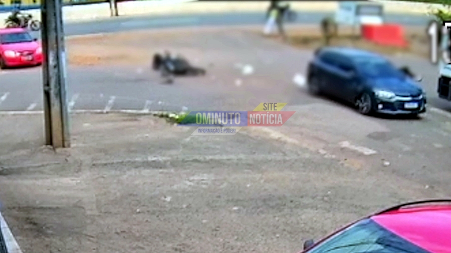 Colisão entre moto e carro é registrada em Porto Velho