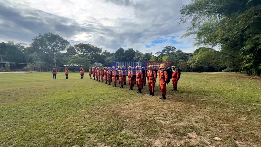 Força Nacional capacita bombeiros para atuação integrada em operações de combate a incêndios florestais em Rondônia