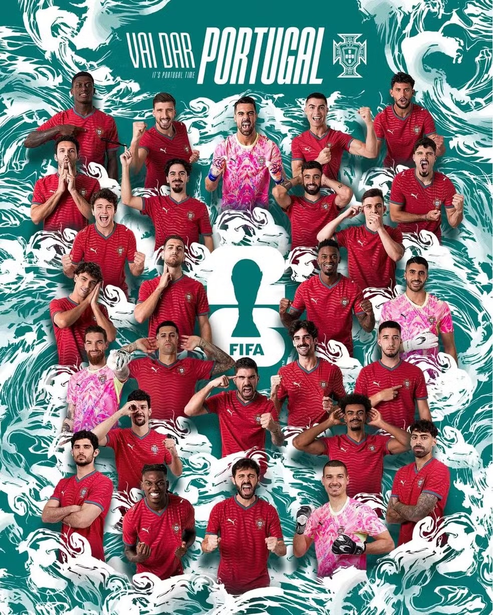 Seleção de Portugal define lista para a Copa do Mundo 2026