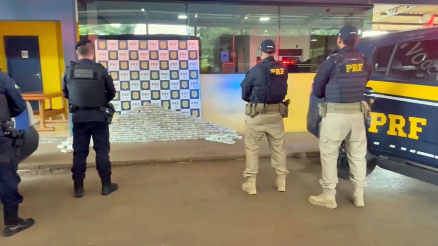 PRF E PMRO apreendem 168 quilos de skunk durante operação em Alvorada do Oeste, RO