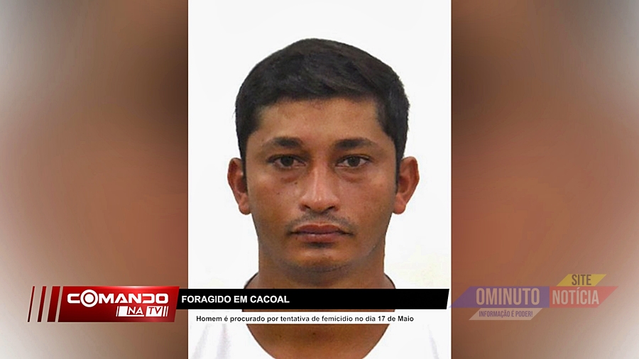 Homem é procurado por tentativa de feminicídio, em Cacoal, RO