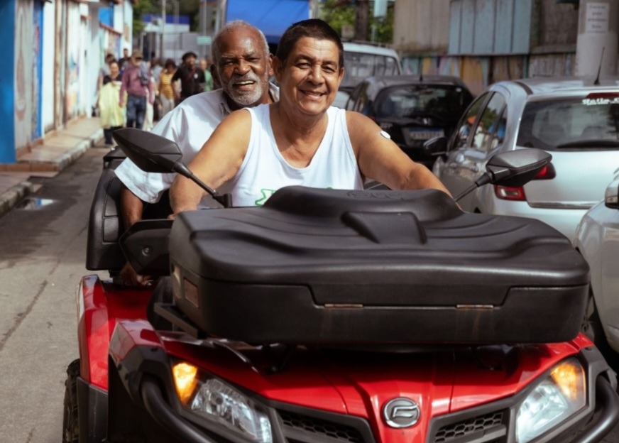 Zeca Pagodinho grava cena especial em sua cinebiografia oficial