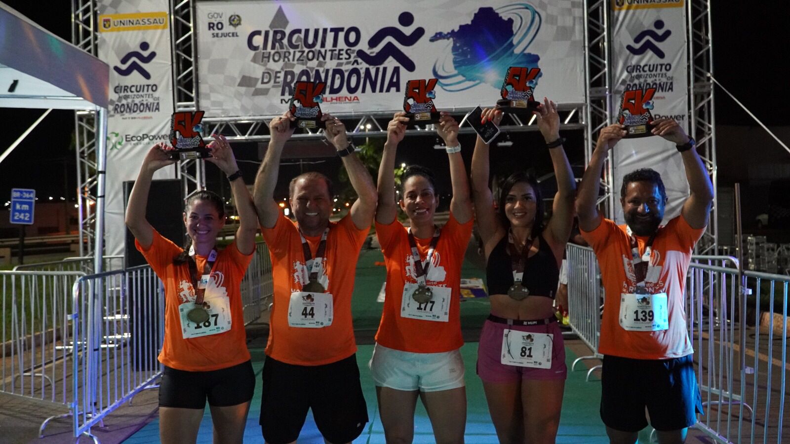Corredores de vários municípios participam de Circuito Horizontes de Rondônia com apoio de Cirone