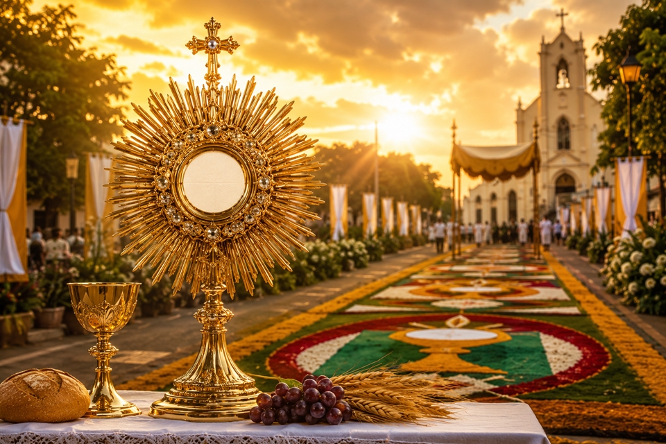 Corpus Christi celebra a presença de Cristo na Eucaristia e mobiliza milhões de fiéis em todo o mundo