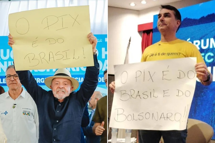 Ataques ao Pix citados por Lula ampliam tensão com Flávio Bolsonaro
