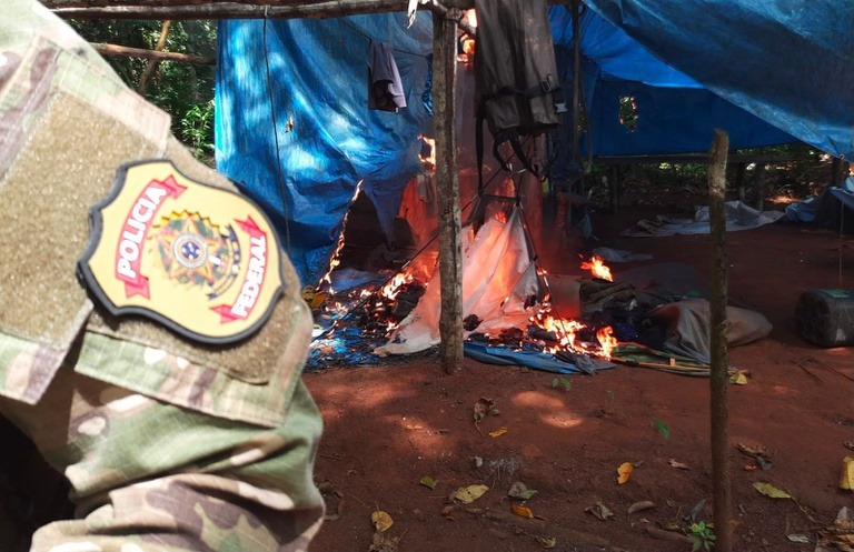 Operação combate garimpo e extração ilegal de madeira em terras indígenas de Rondônia