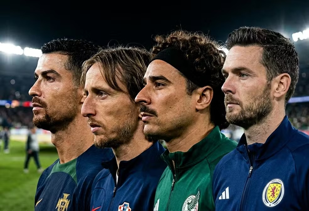 Veja lista de jogadores mais velhos em Copas do Mundo com Cristiano Ronaldo