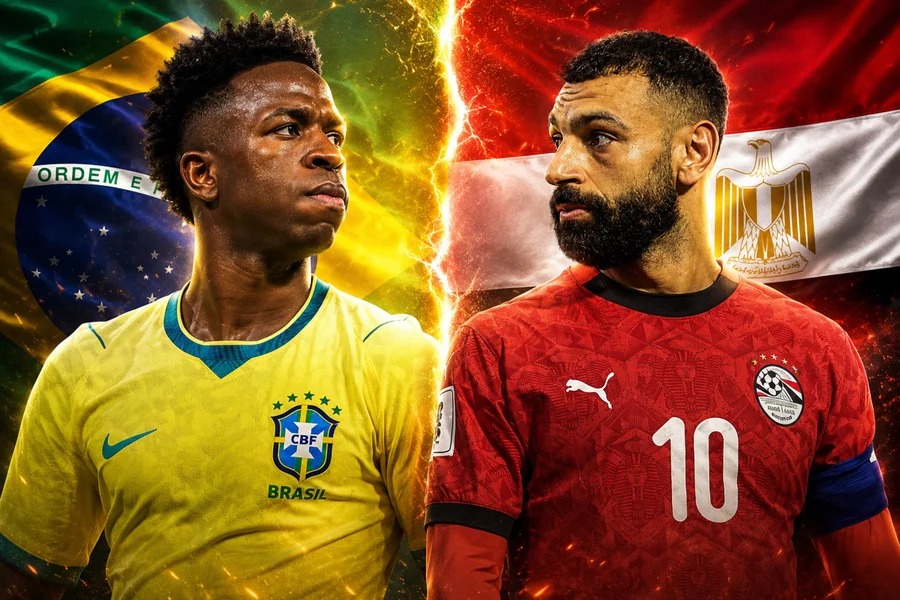 Brasil faz último teste contra o Egito antes da Copa do Mundo