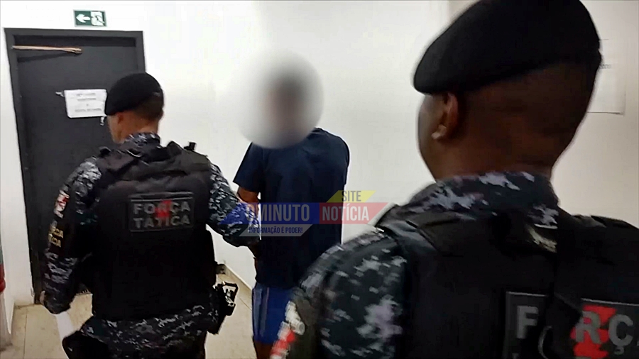 Foragido suspeito de roubos e homicídio é capturado durante operação integrada, em Cacoal, RO