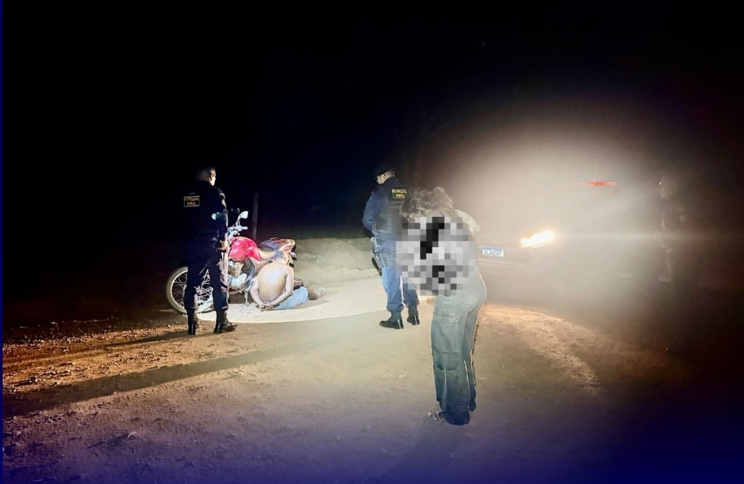 Homem é preso após agredir e ameaçar mulher na zona rural de Cacoal