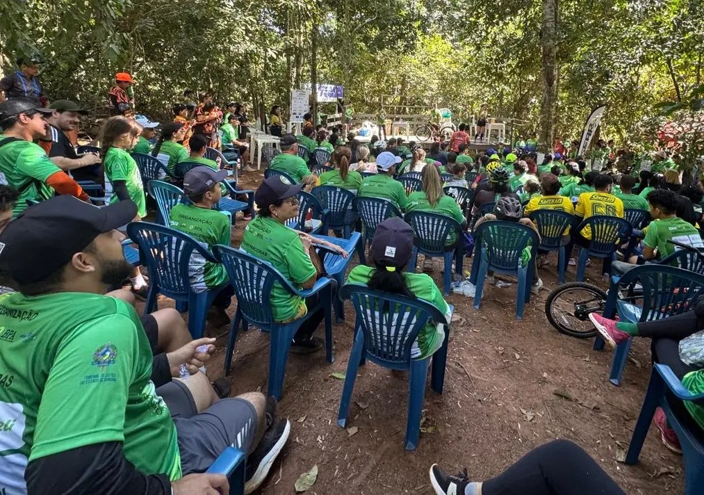Evento ciclístico incentiva preservação ambiental em Alta Floresta d’Oeste