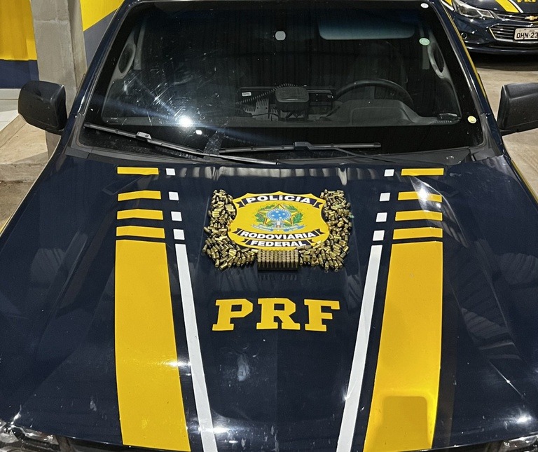 PRF realiza apreensão de munições de uso restrito em Pimenta Bueno