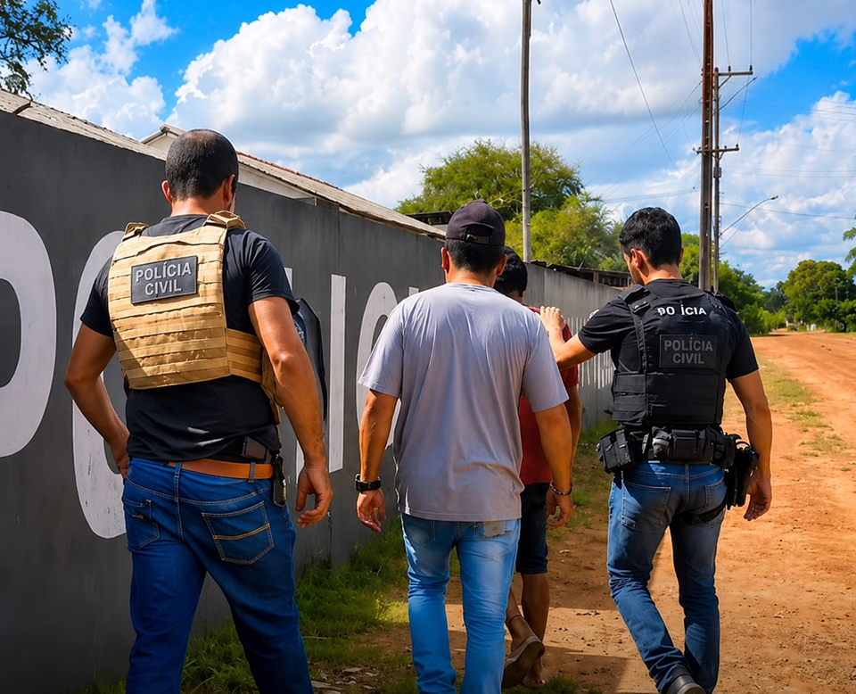Polícia Civil prende suspeito de aliciamento infantil e descobre oficina clandestina de armas, em Rondônia
