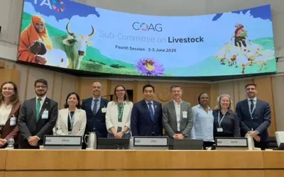 ApexBrasil apresenta na FAO estudo que prevê forte queda nas emissões da pecuária