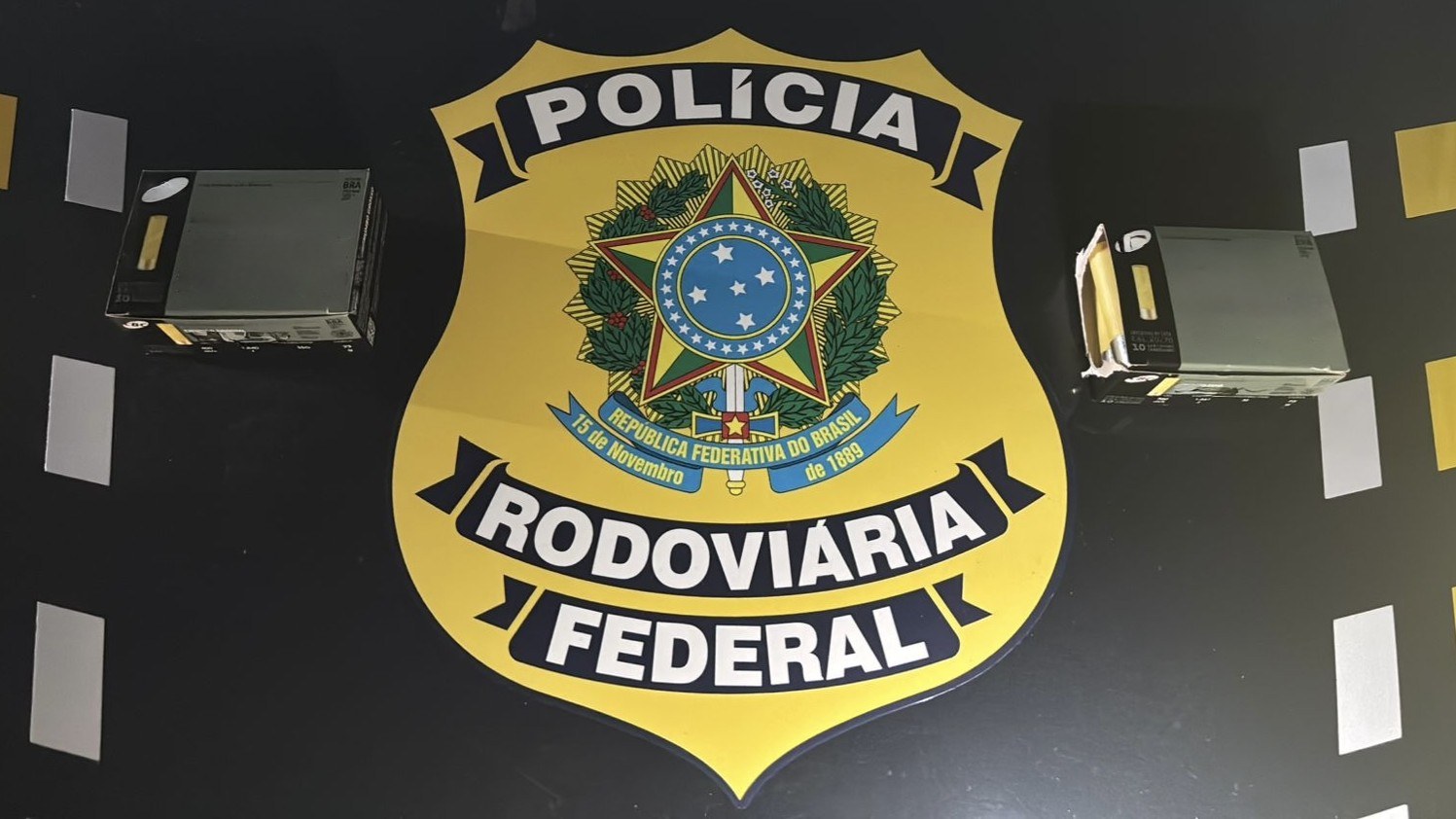 PRF em Rondônia apreende munições calibre 20/70 durante fiscalização em Ariquemes
