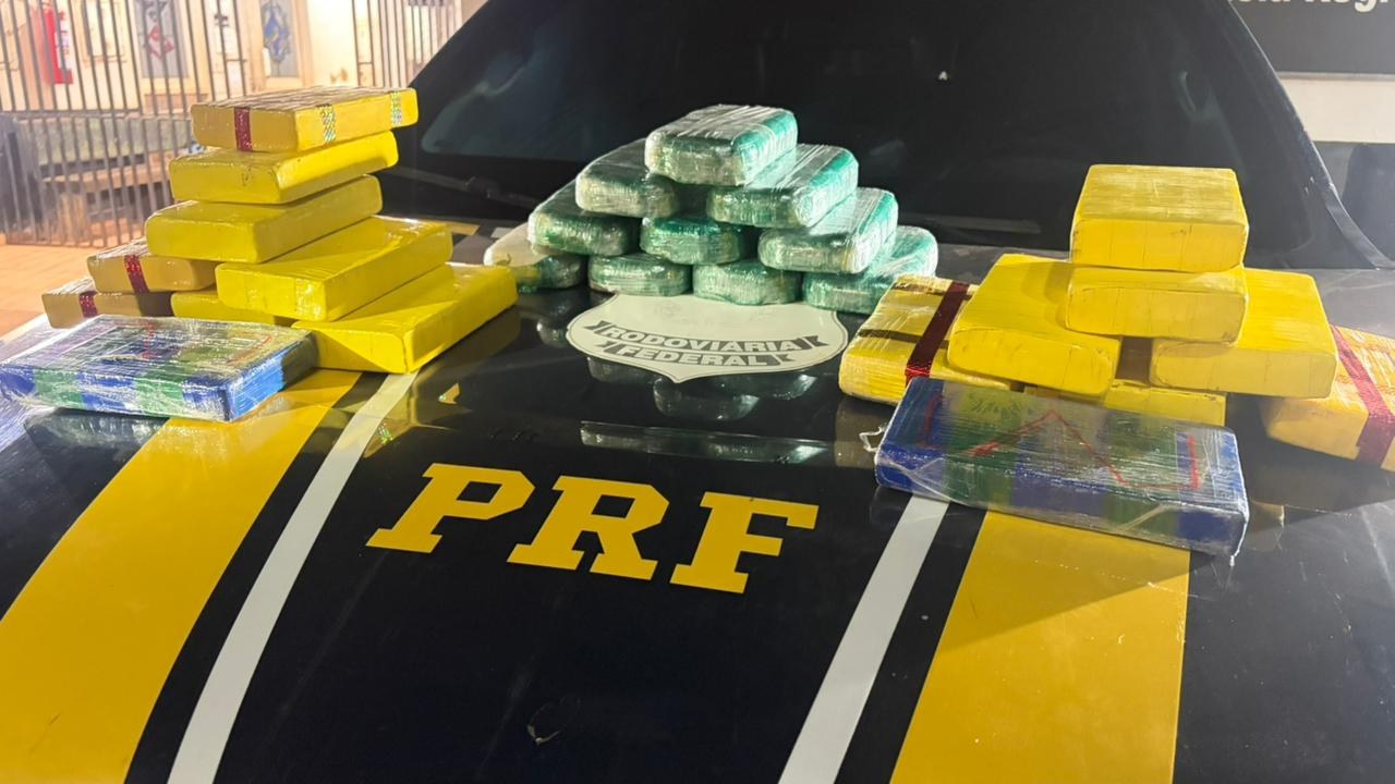 PRF apreende quase 30 kg de drogas em Nova Mamoré