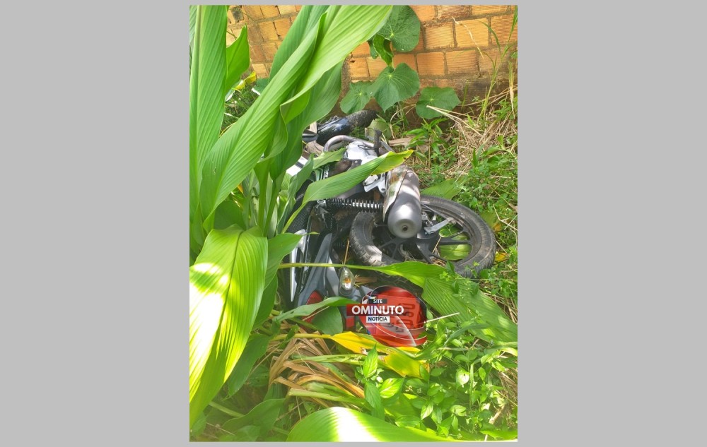 Polícia Militar encontra moto roubada do pastor Macedo, no Setor 04, em Jaru, RO