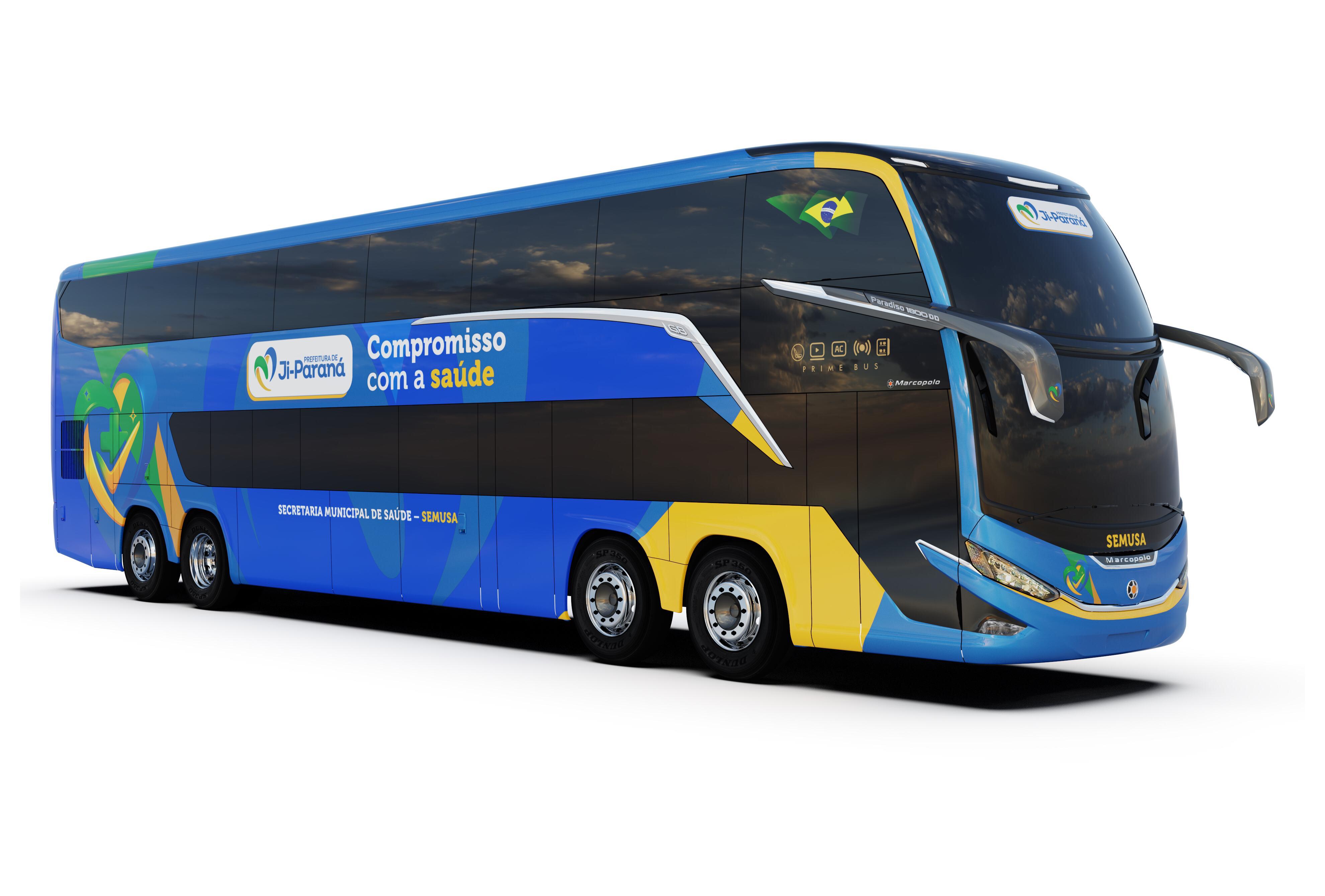 Ji-Paraná recebe ônibus rodoviário com apoio de Cirone Deiró
