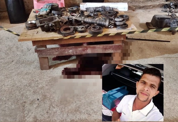 Homem de 27 anos é encontrado morto em oficina, nesta segunda-feira, em Machadinho do Oeste, RO