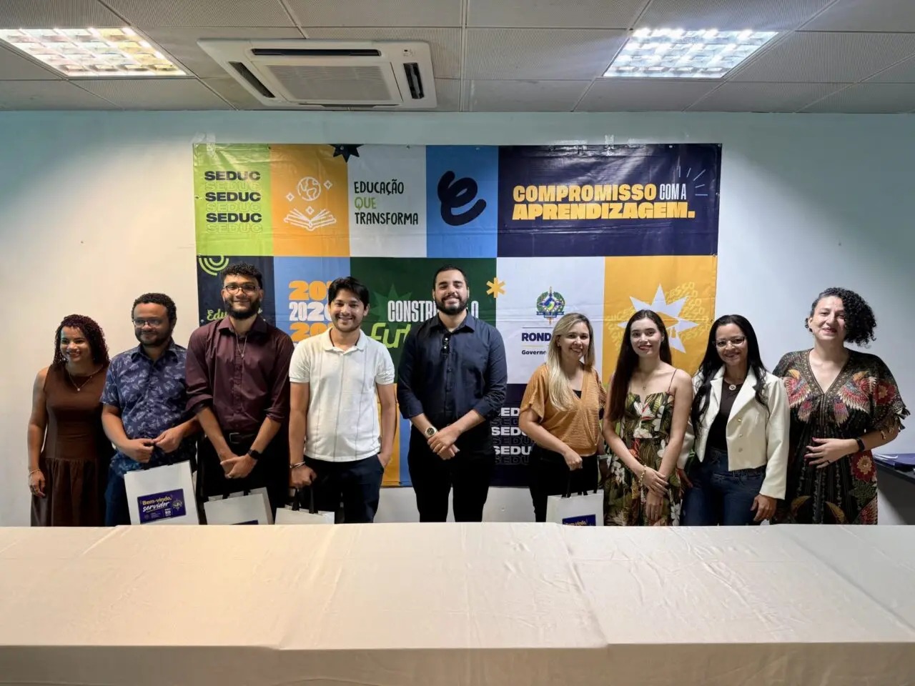 Posse simbólica marca a convocação de 1.083 novos professores em Rondônia