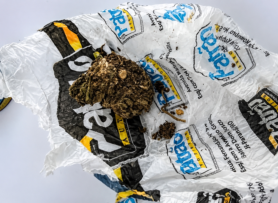 PM apreende porção de maconha após abordagem; dois homens conduzidos, em Jaru, RO