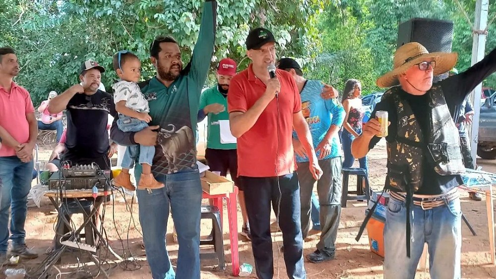 Prefeito Vanderlei Tecchio participa do 1º Festival de Pesca do Rio Muqui, em Alvorada, RO